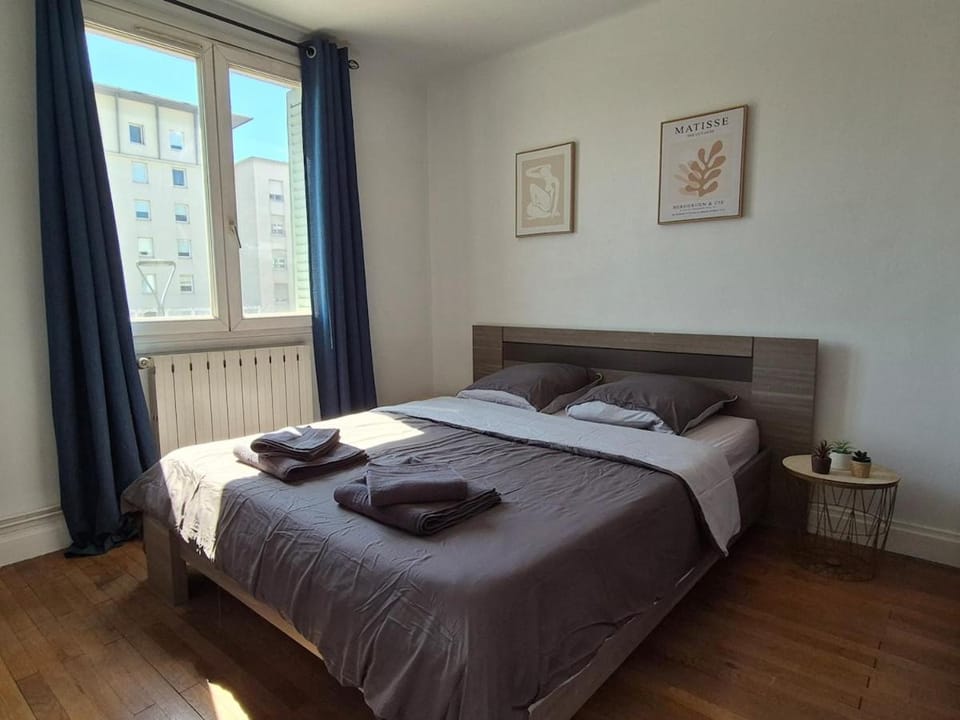 T3 confortable 6 pers - Villeurbanne - accès Lyon Apartment in Villeurbanne