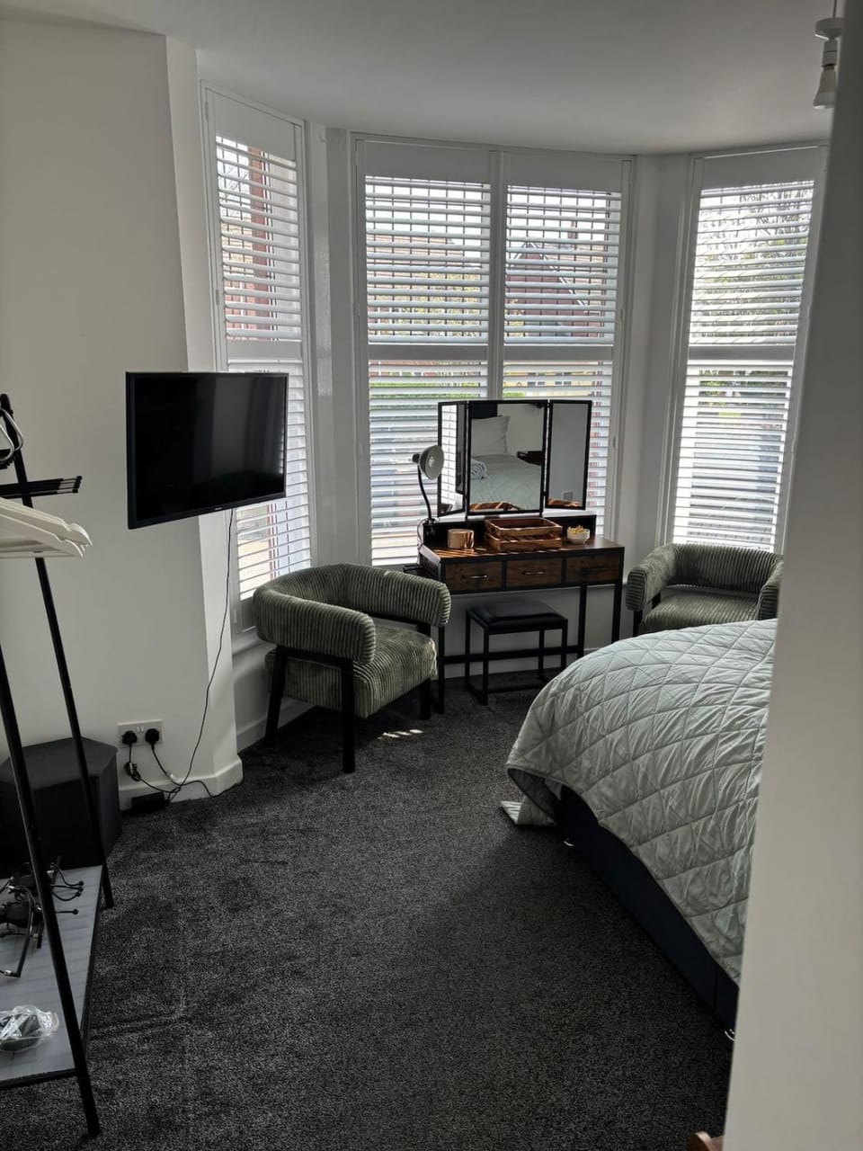 Boutique Calm Room with Soft Luxury Finishes Apartment in Southport