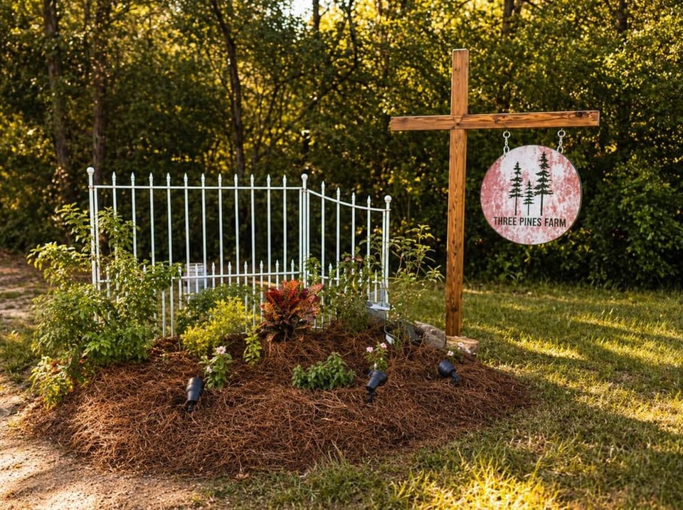 Peach Door Cottage House in Texas