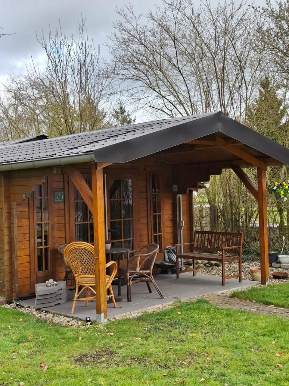Property building, Patio
