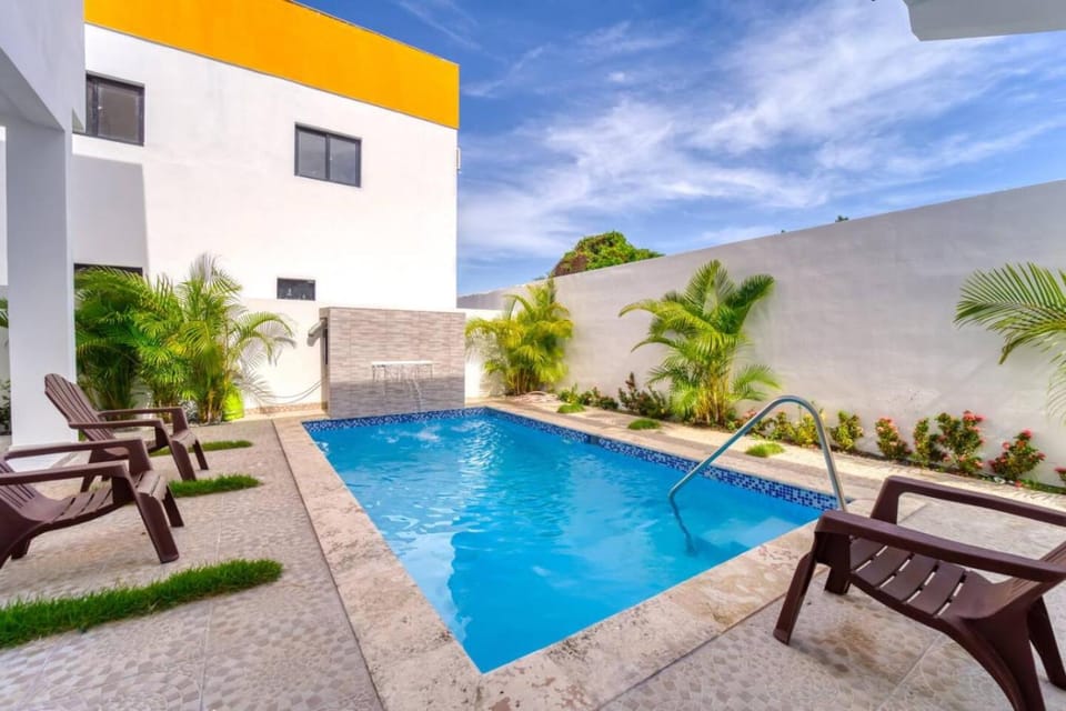 Modern Villa with Pool, Garden, 1 Free Excursion House in Punta Cana