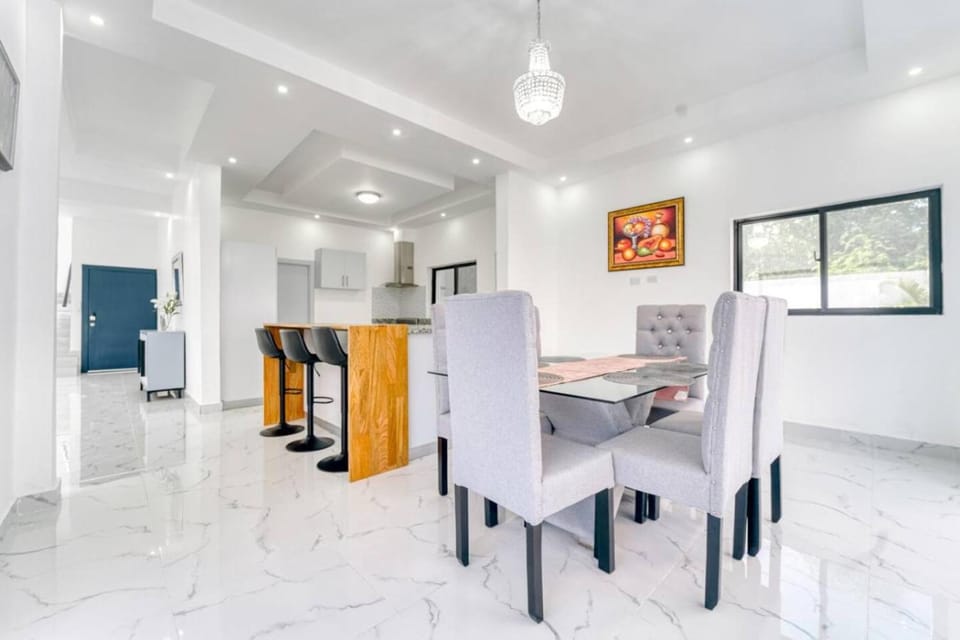 Modern Villa with Pool, Garden, 1 Free Excursion House in Punta Cana
