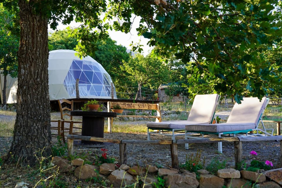 Natural landscape, Summer, Seating area, On site