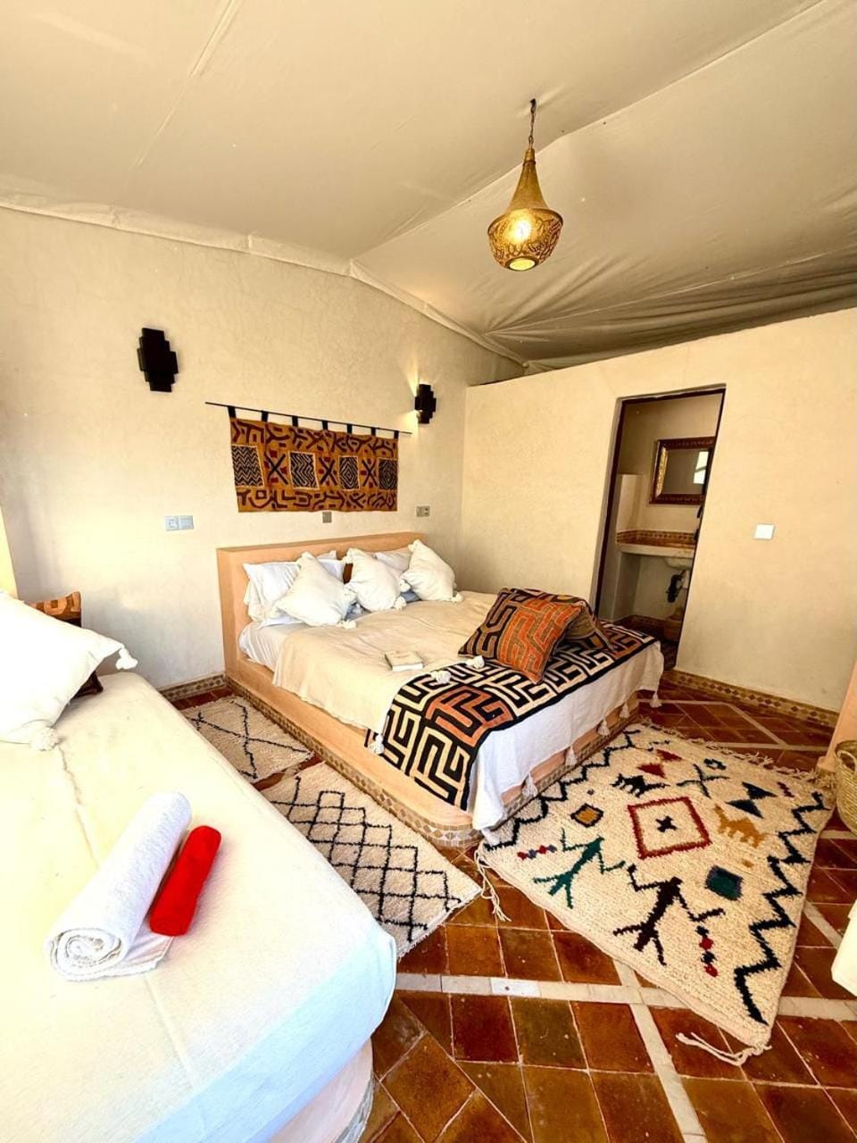 Desert Camp Luxury tent in Morocco