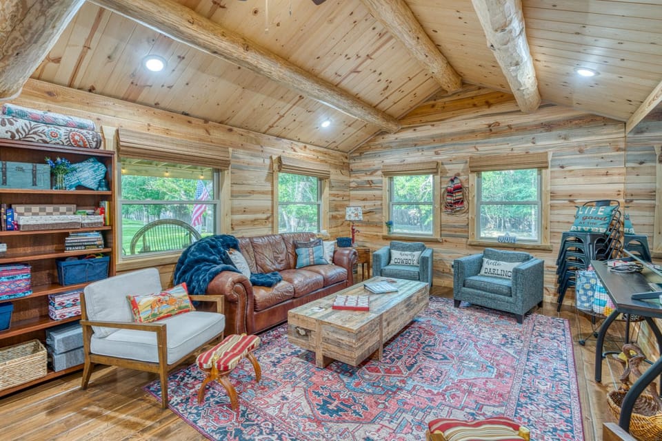Ultimate Riverfront Retreat! Blanco Family Cabin Cabin in Rio Grande