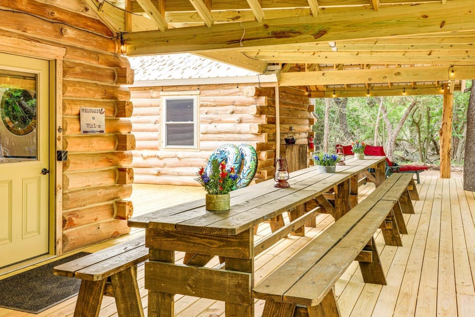 Ultimate Riverfront Retreat! Blanco Family Cabin Cabin in Rio Grande