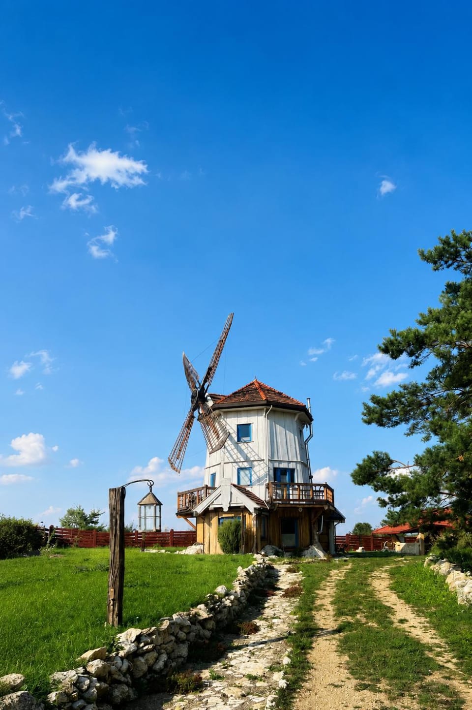 Property building, Spring, Day