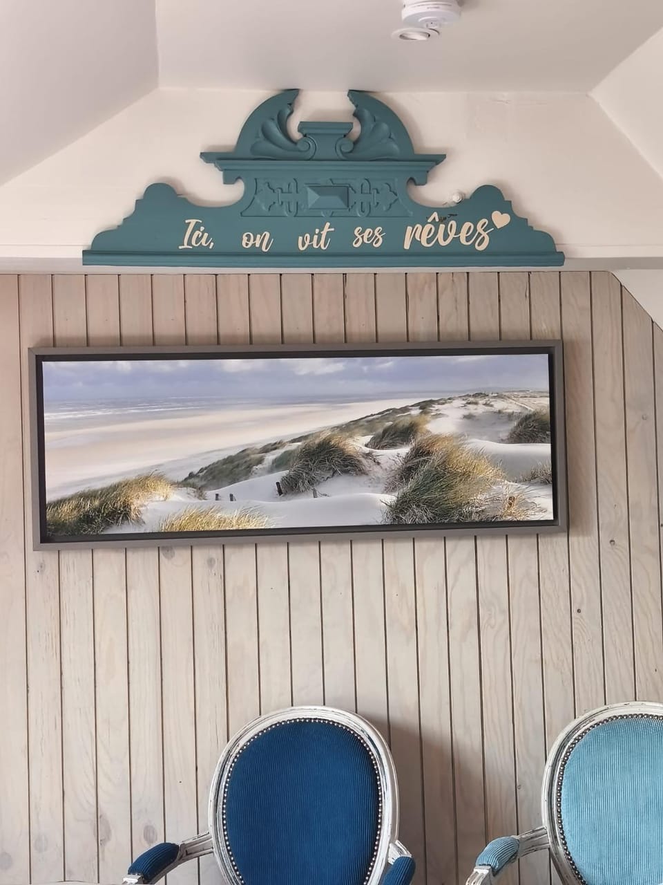 Studio James style cabane chic grand lit - parking Apartment in Hauts-de-France