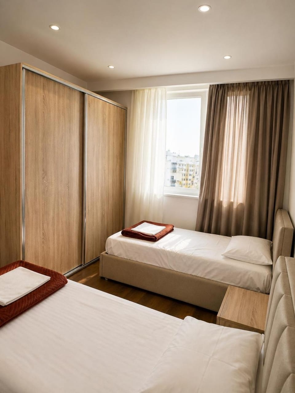 Bed, Photo of the whole room, Bedroom, wardrobe