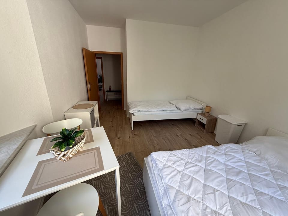EG, Balkon , Toplage ,WLAN,saniert ,3Raum Apartment in Magdeburg