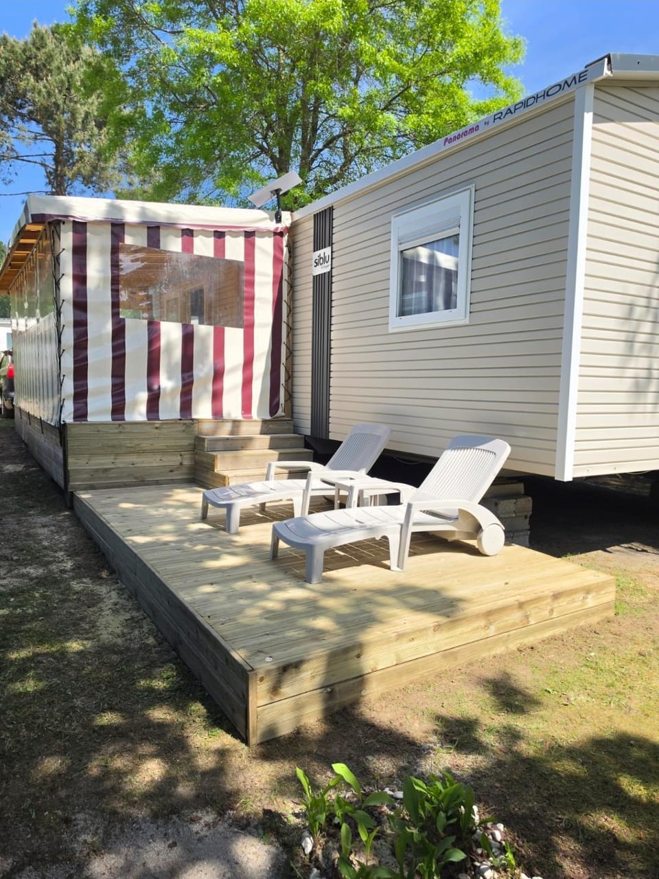 Rapidhome Panorama Premium 3 chambres 6personnes avec grandes terrasses et Starlink Campground/ 
RV Resort in Pont-Aven