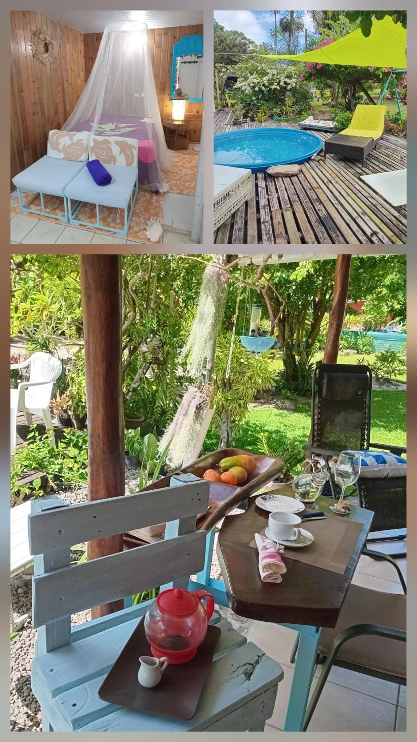 Chez Anna et Hugues Vacation rental in Moorea-Maiao