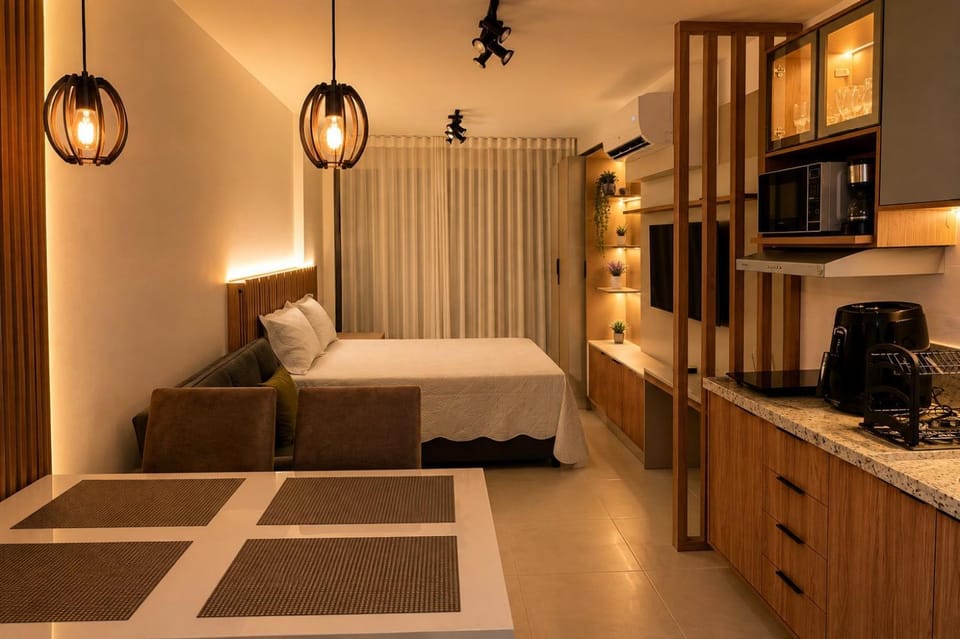 Studio at Skylux with heated pool and rooftop Apartment in Rio de Janeiro