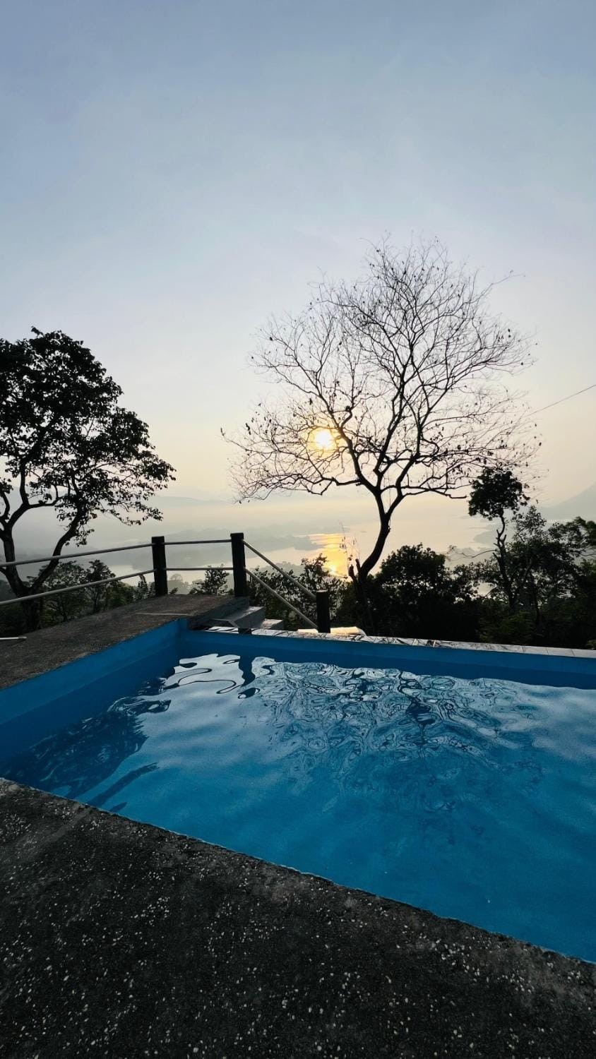 Pool view, Swimming pool, Sunrise, Sunset