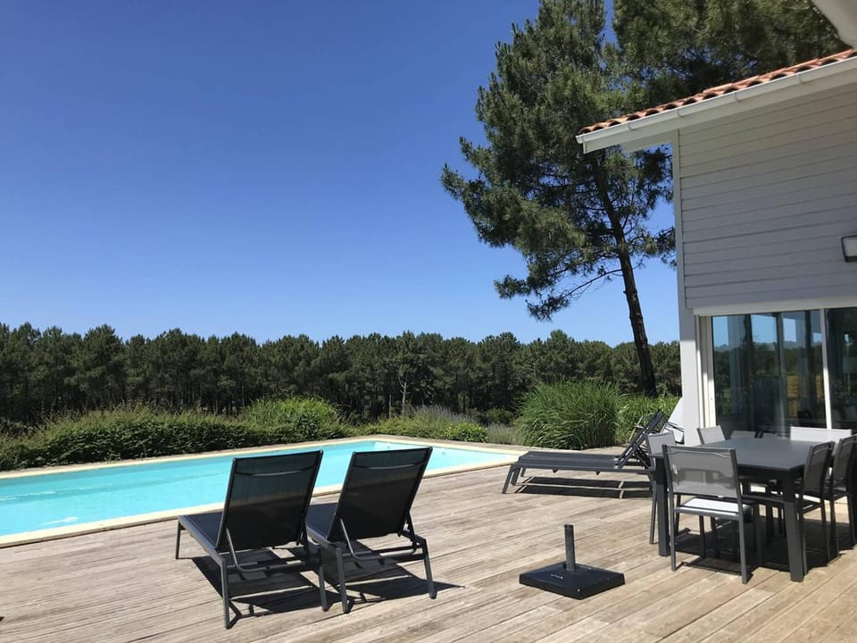 Villa avec piscine privée et wifi - 8 pers. - FR-1-878-1 Villa in Moliets-et-Maa
