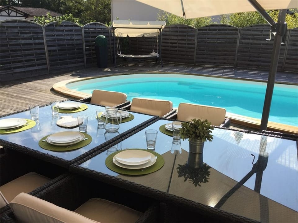 Villa avec piscine chauffée - 8 pers. - FR-1-878-35 Villa in Moliets-et-Maa