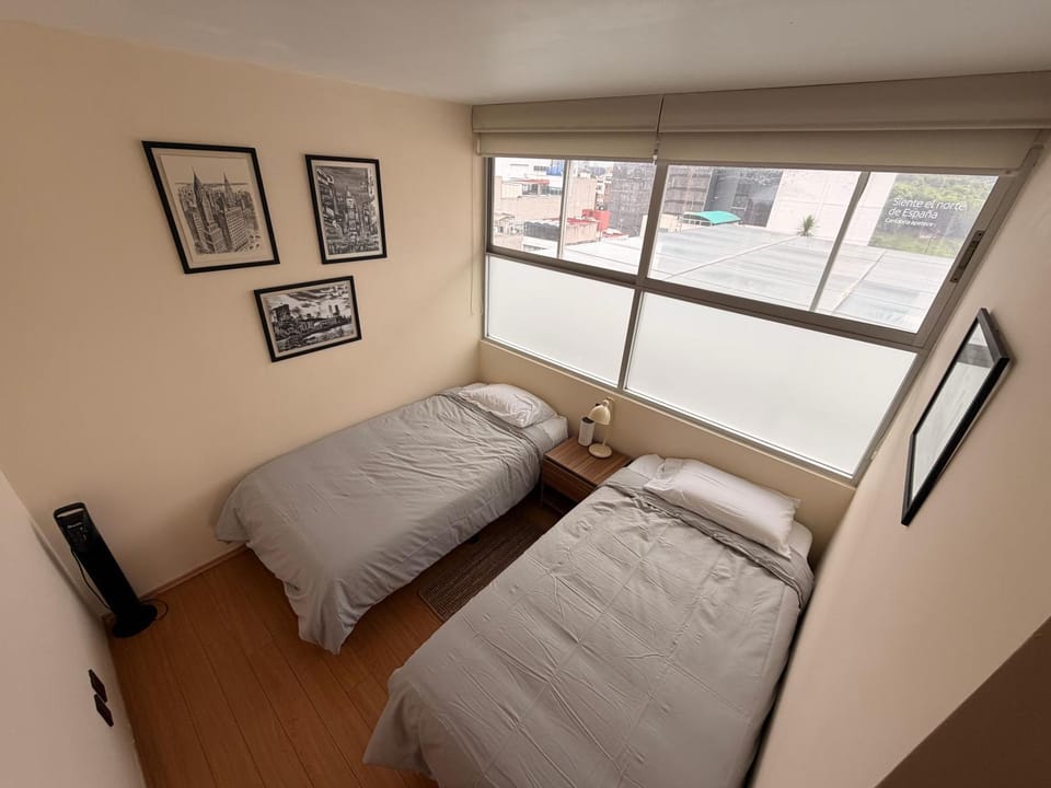 Luminoso departamento completo en el corazón de la CDMX - Colonia Roma Apartment in Mexico City
