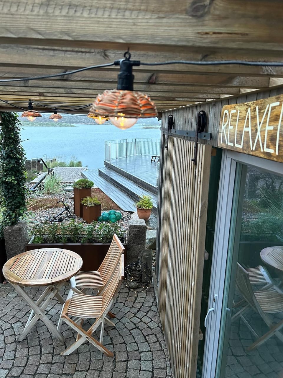 Sea view, Inner courtyard view