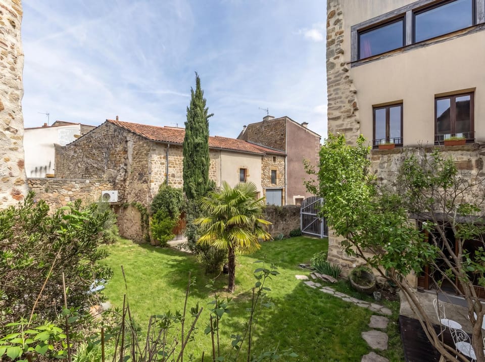 Spring, Day, Garden, Garden view