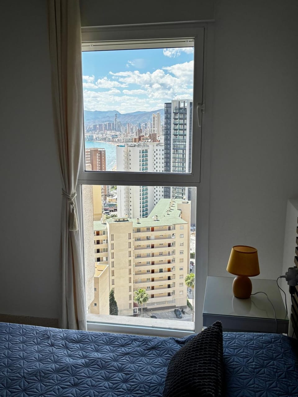 Bedroom, City view, Sea view