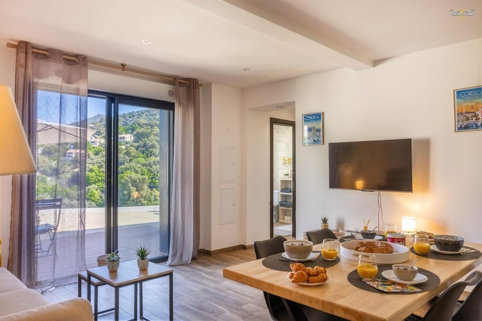 Casa Di Castagni climatisé proche Saint-Florent Apartment in Oletta