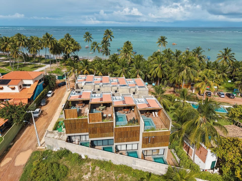 High Standard Luxury Triplex Sea Front Patacho Beach Aluá 03 Apartment in State of Alagoas, Brazil