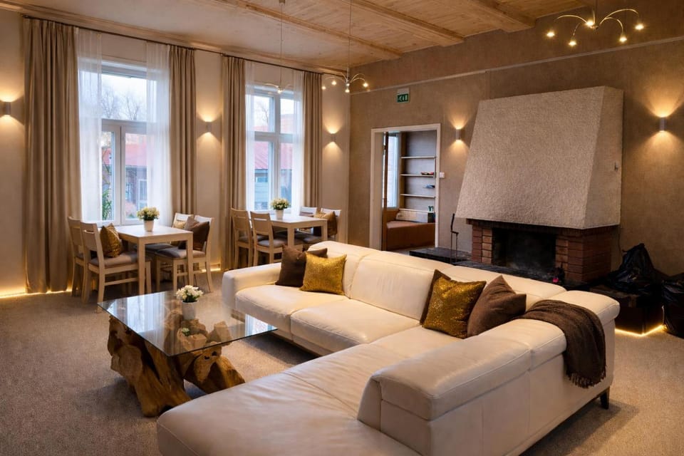 Living room, Bedroom