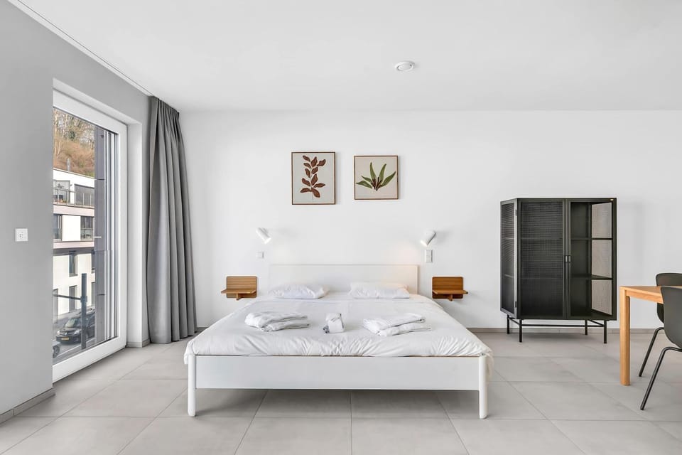 Modern Studio in Neudorf Near Kirchberg Apartment in Luxembourg