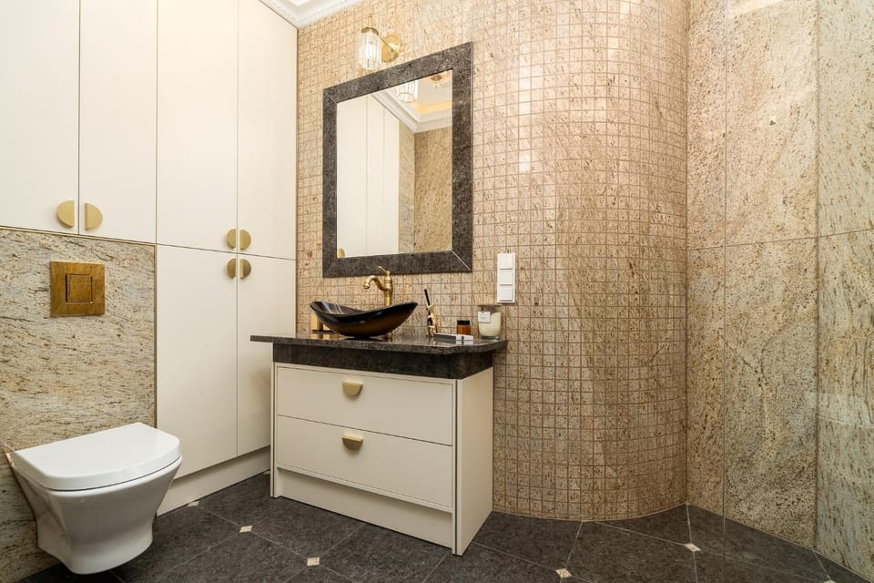 Shower, Toilet, Bathroom, hair dryier