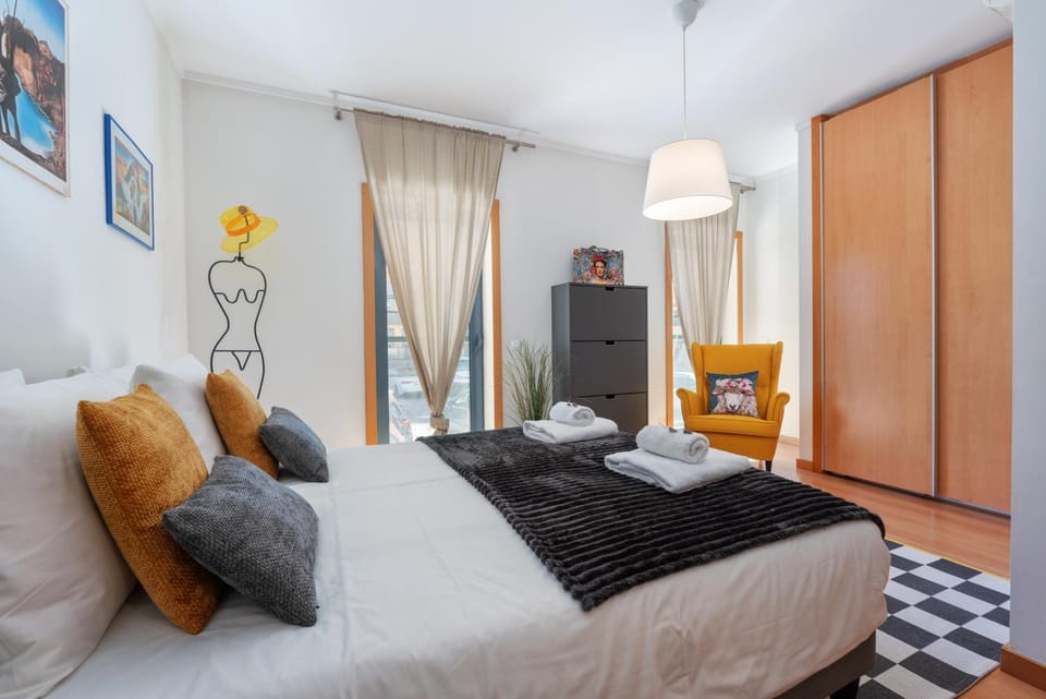 Bed, Bedroom, wardrobe