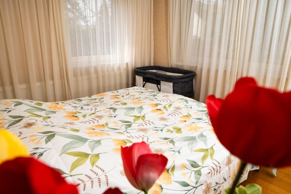 Bed, Living room