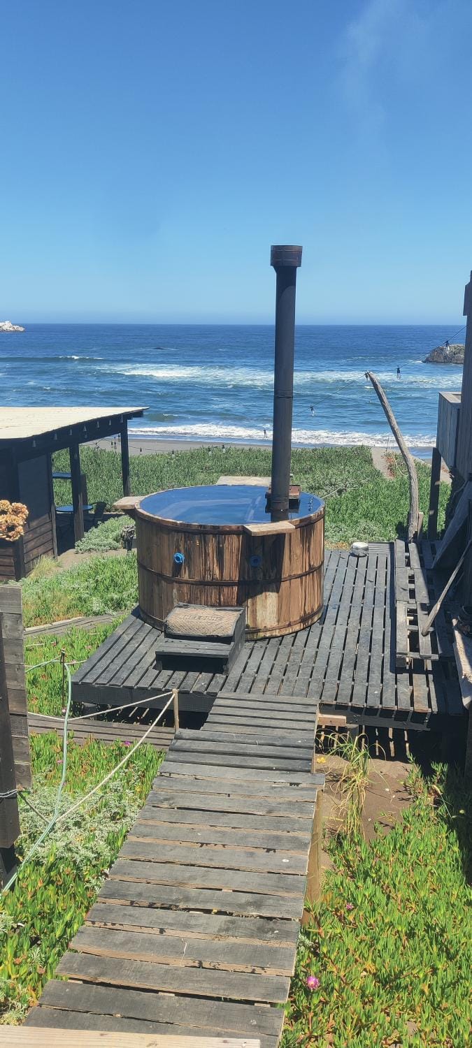 Tinaja en la playa para 2 House in O'Higgins, Chile