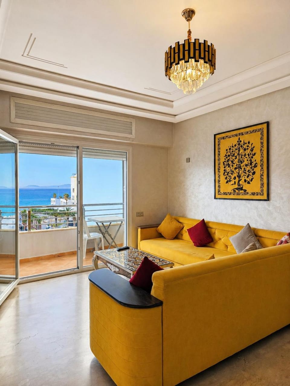 Beach & Spain View Balcony - Family Comfort Appartement Apartment in Tangier