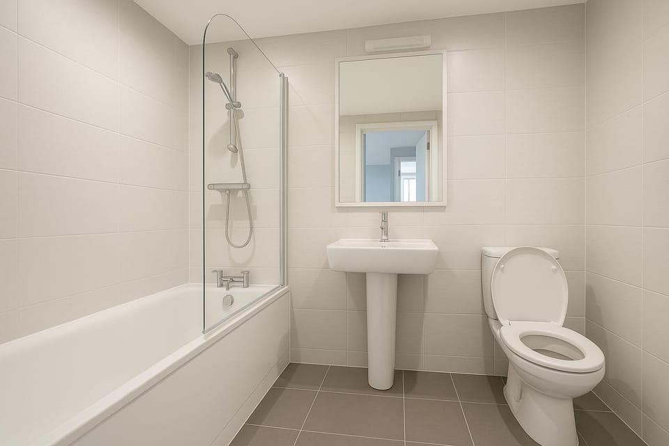 Shower, Toilet, Bathroom, Bath