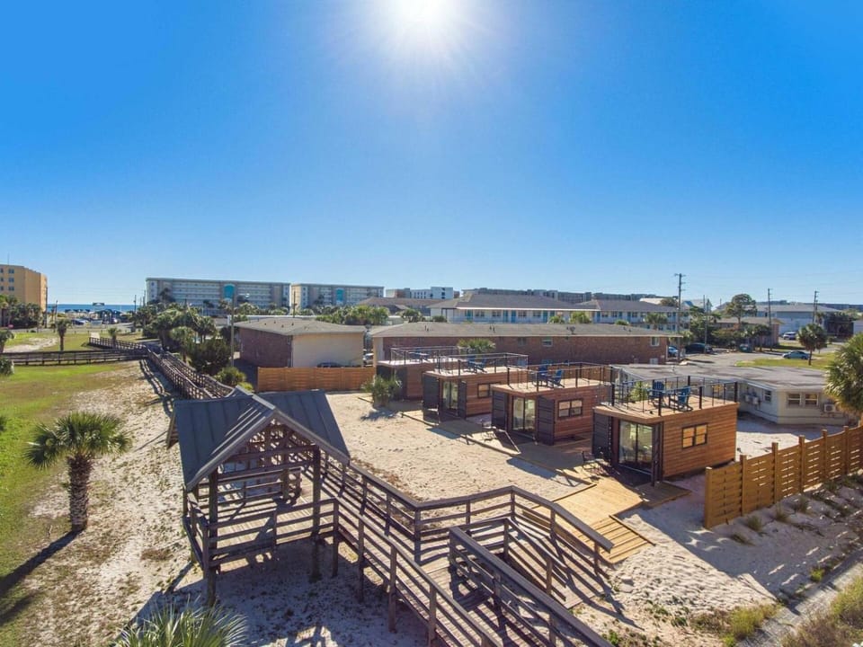 Beachside Container Tiny Home Saltwater Oasis Apartment in Okaloosa Island