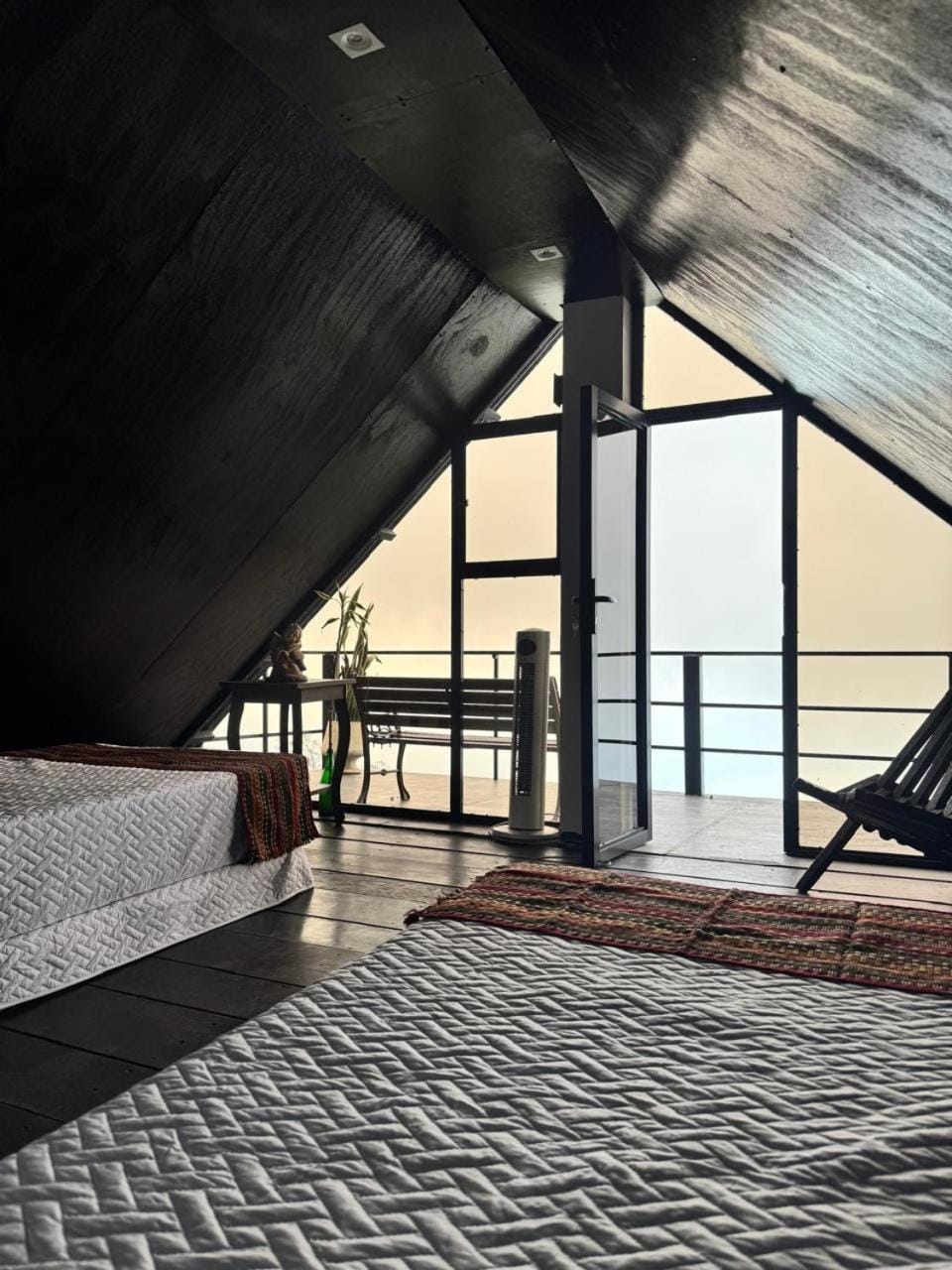Bed, Balcony/Terrace, Photo of the whole room