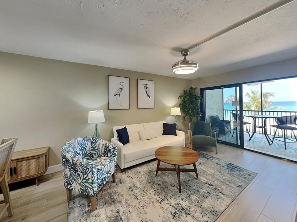 Balcony/Terrace, Living room, Sea view, furniture