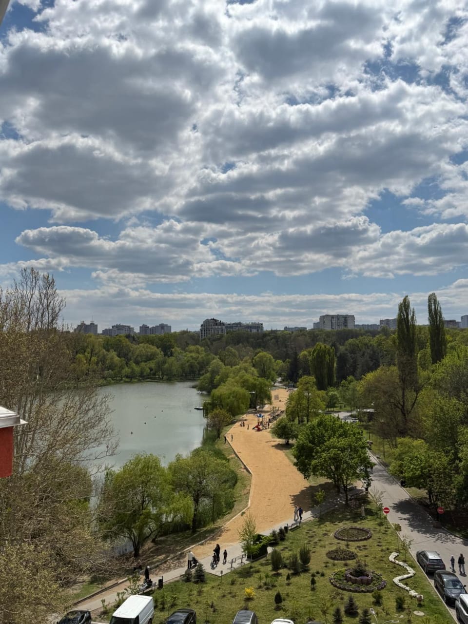 Natural landscape, Lake view