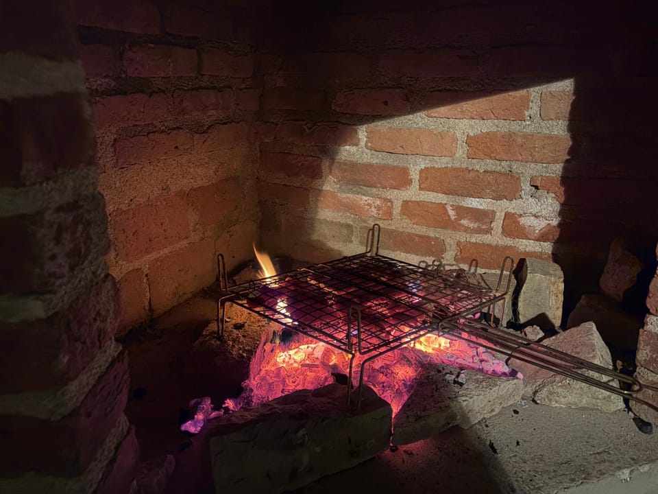 BBQ facilities, fireplace
