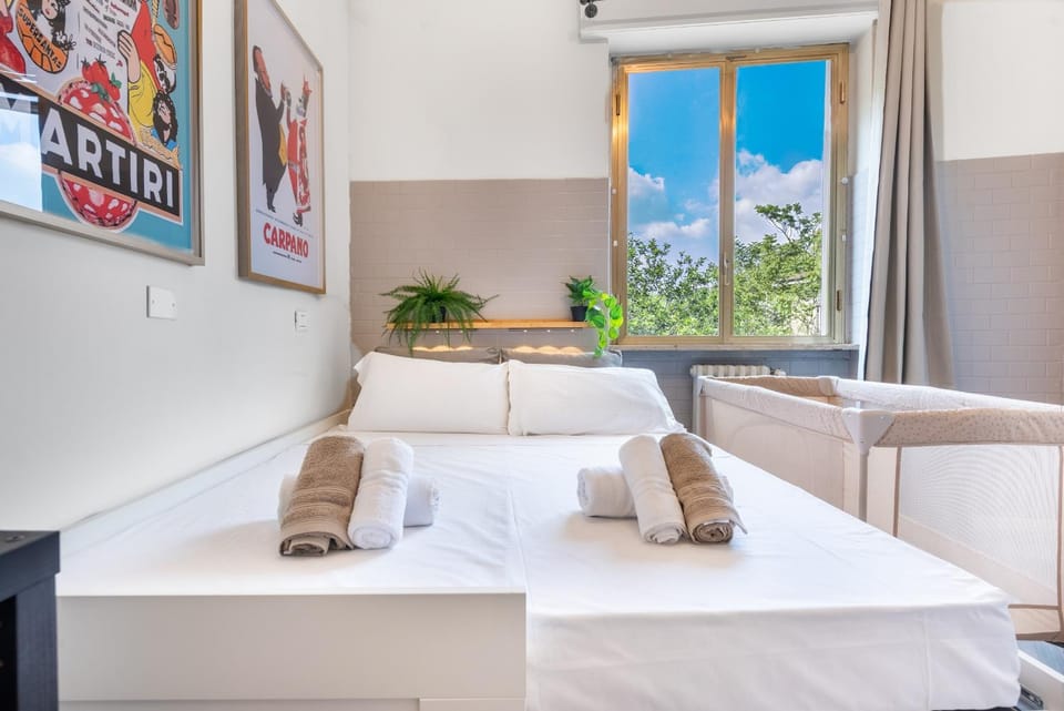 Family Apartment vicino Milan, Fiera & MXP - 4 Ospiti - Culla & Seggiolone Apartment in Legnano