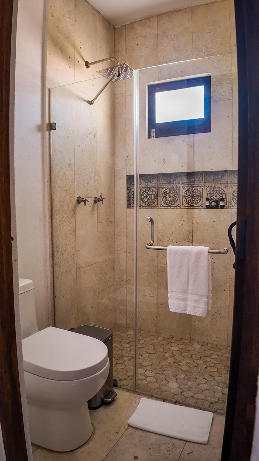 Shower, Toilet, Bathroom, towels