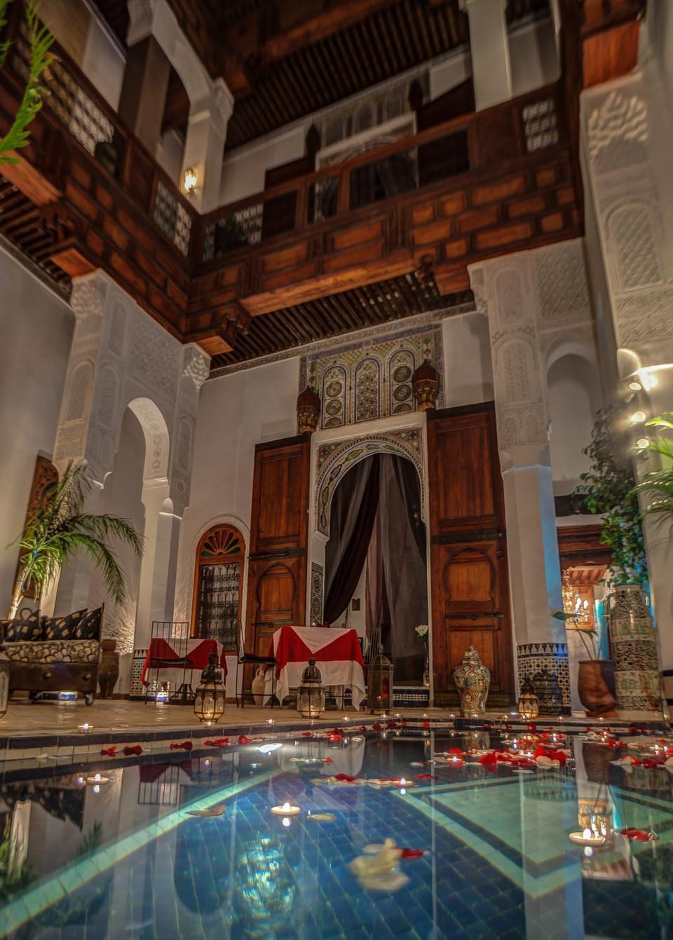 Patio, Lobby or reception, Swimming pool