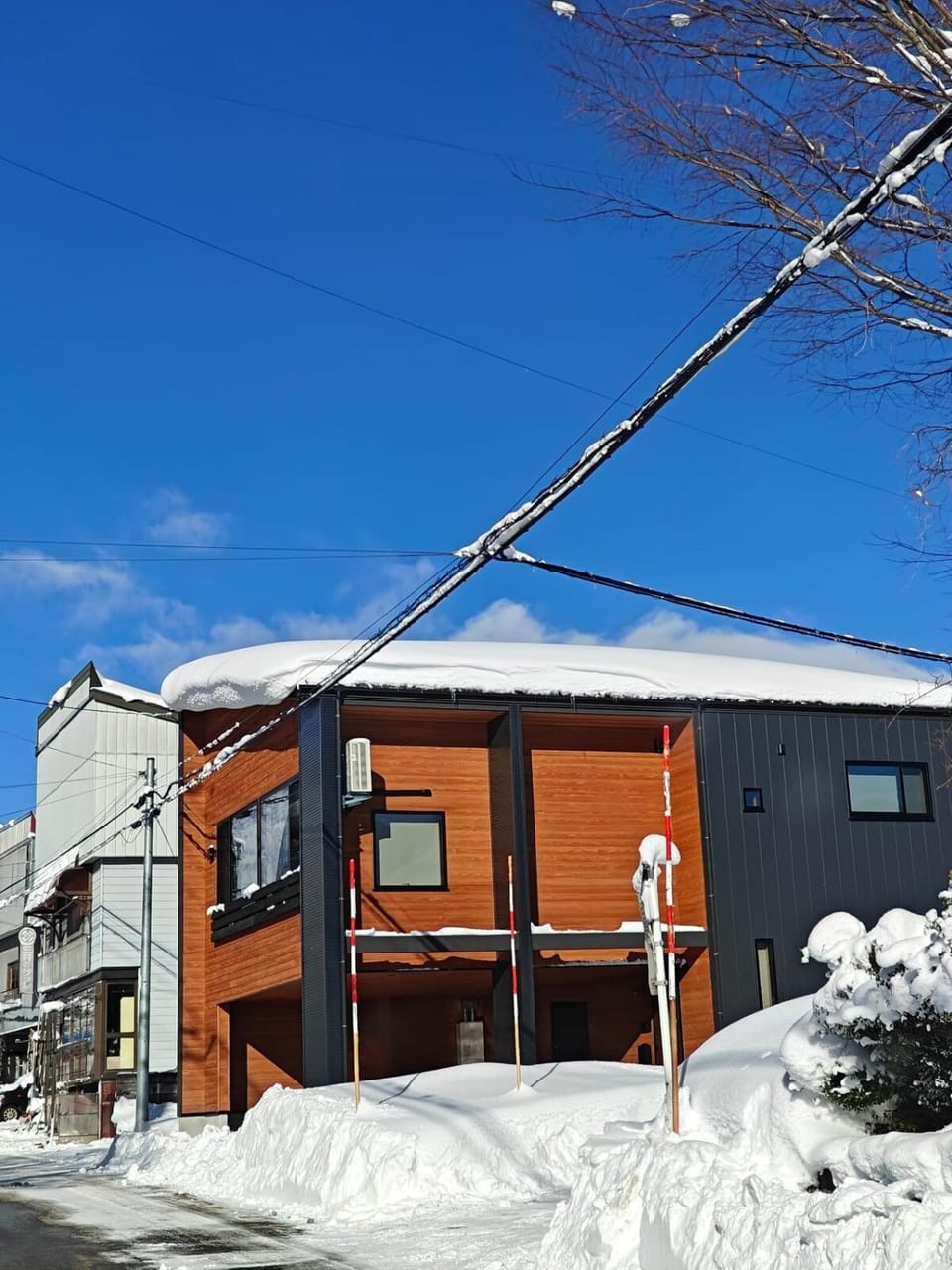 Property building, Winter