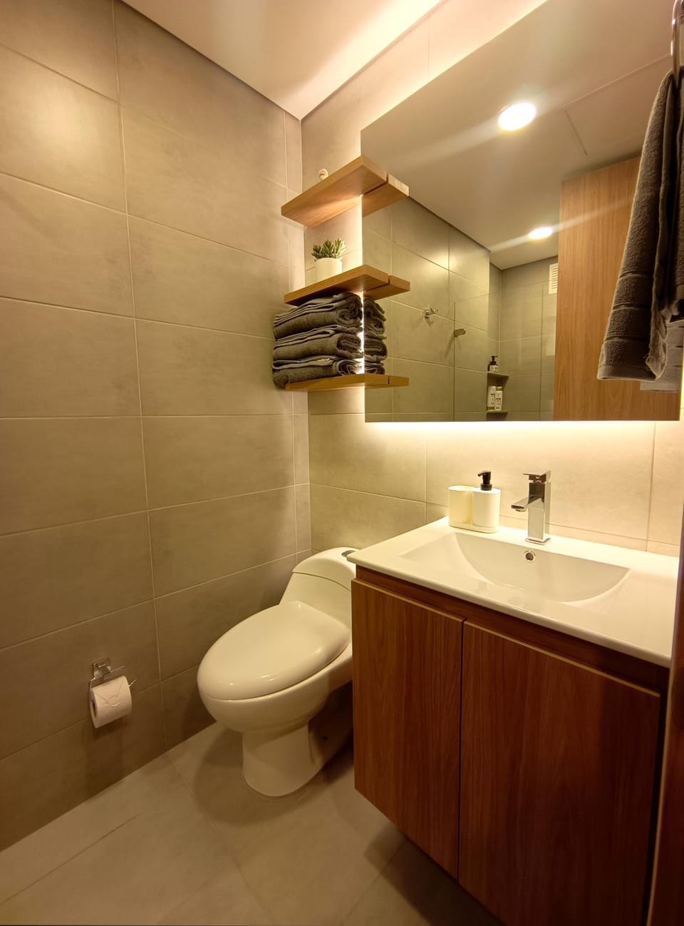 Shower, Toilet, Bathroom, towels