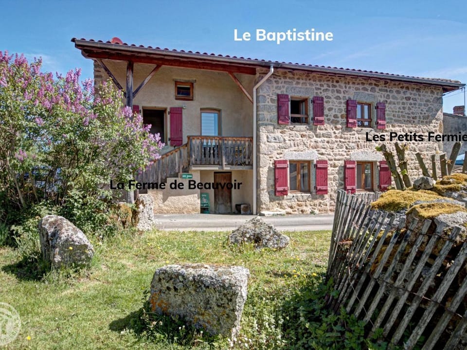 Gîte authentique avec animaux acceptés - 8 pers. - FR-1-496-404 House in Auvergne-Rhône-Alpes