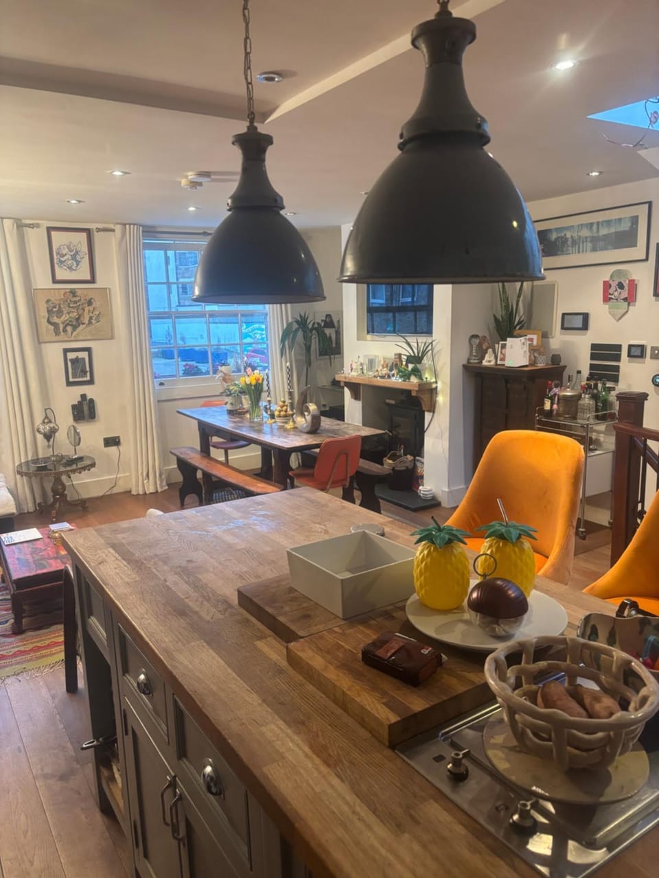 Kitchen or kitchenette, Living room, Dining area, kitchen