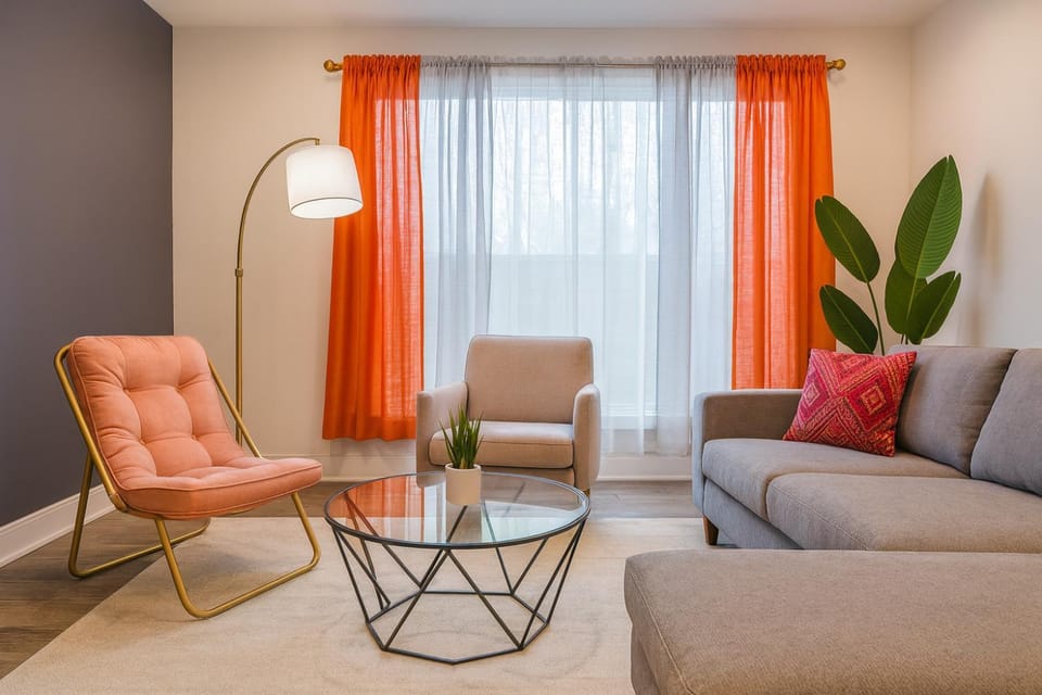 Bright 2BR Apt ,Queen Bed ,Wi-Fi , Free Parking Apartment in Philadelphia