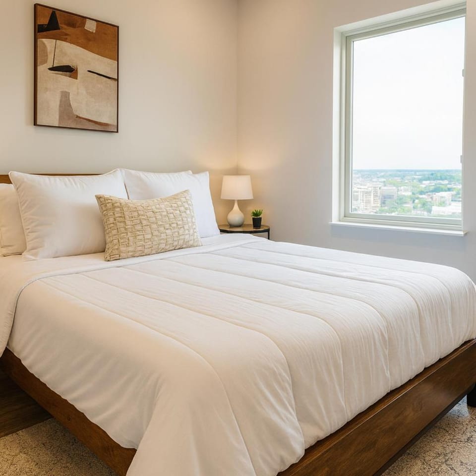 Bright 2BR Apt ,Queen Bed ,Wi-Fi , Free Parking Apartment in Philadelphia