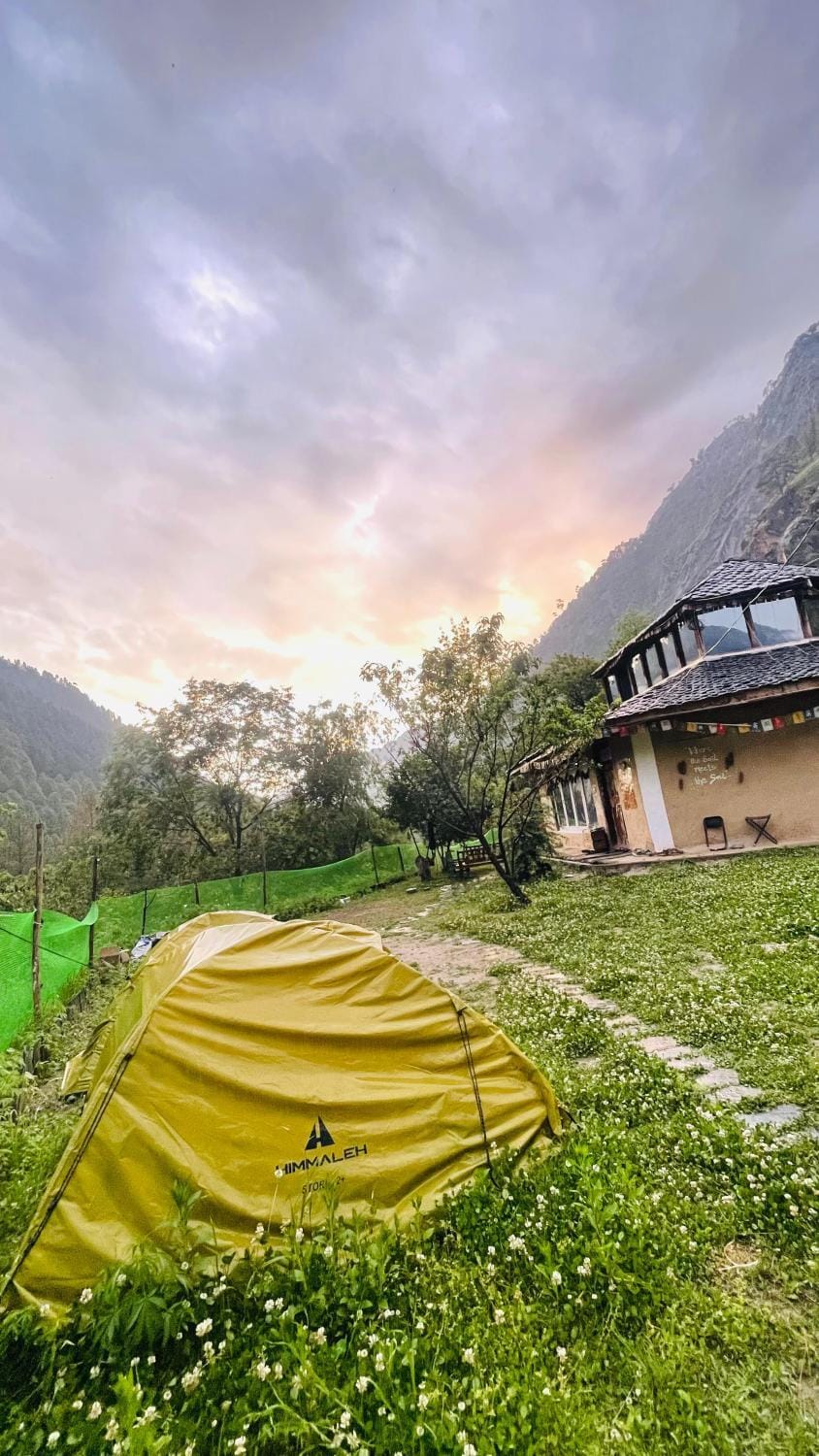 Mudhouse Homestay And The Chambal Cafe Kasol Campground/ 
RV Resort in Himachal Pradesh