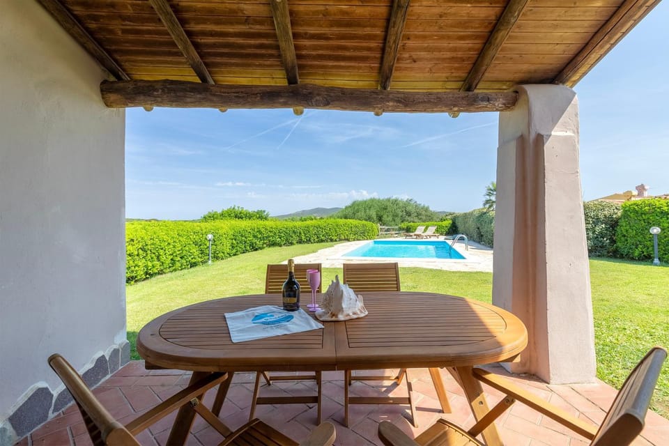 Property building, Living room, Swimming pool